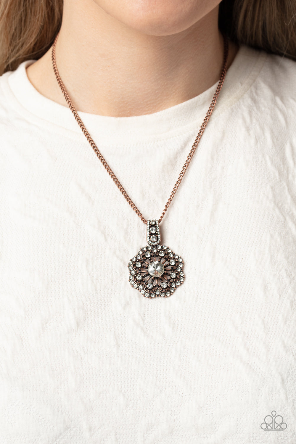 Bewitching Brilliance - Copper Necklace - NEW RELEASE