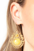 Load image into Gallery viewer, Welcoming Whimsy - Yellow Earring - NEW RELEASE
