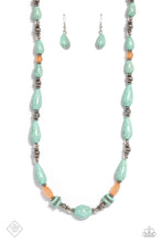 Load image into Gallery viewer, Nile River Redux - Blue Fashion Fix Necklace - NEW RELEASE
