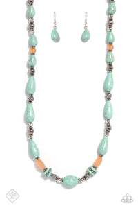 Nile River Redux - Blue Fashion Fix Necklace - NEW RELEASE