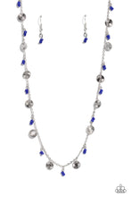 Load image into Gallery viewer, Sand Dollar Sass - Blue Necklace - NEW RELEASE
