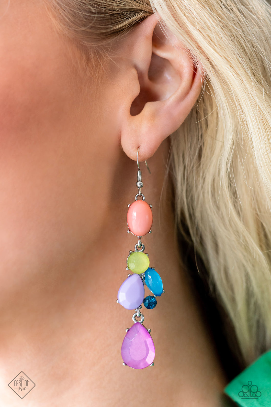 Mystifying Matinee - Multi Fashion Fix Earring - NEW RELEASE