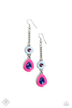 Load image into Gallery viewer, Colorblock Canvas - Multi Fashion Fix Earring - NEW RELEASE
