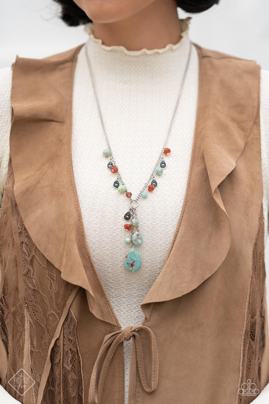 Notably Natural - Blue Fashion Fix Necklace - NEW RELEASE