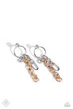 Load image into Gallery viewer, Two-Tone Trendsetter - Multi Fashion Fix Earring - NEW RELEASE
