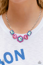 Load image into Gallery viewer, Evolving Elegance - Pink Fashion Fix Necklace - NEW RELEASE
