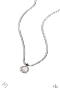 High-Strung Habit - White Fashion Fix Necklace - NEW RELEASE
