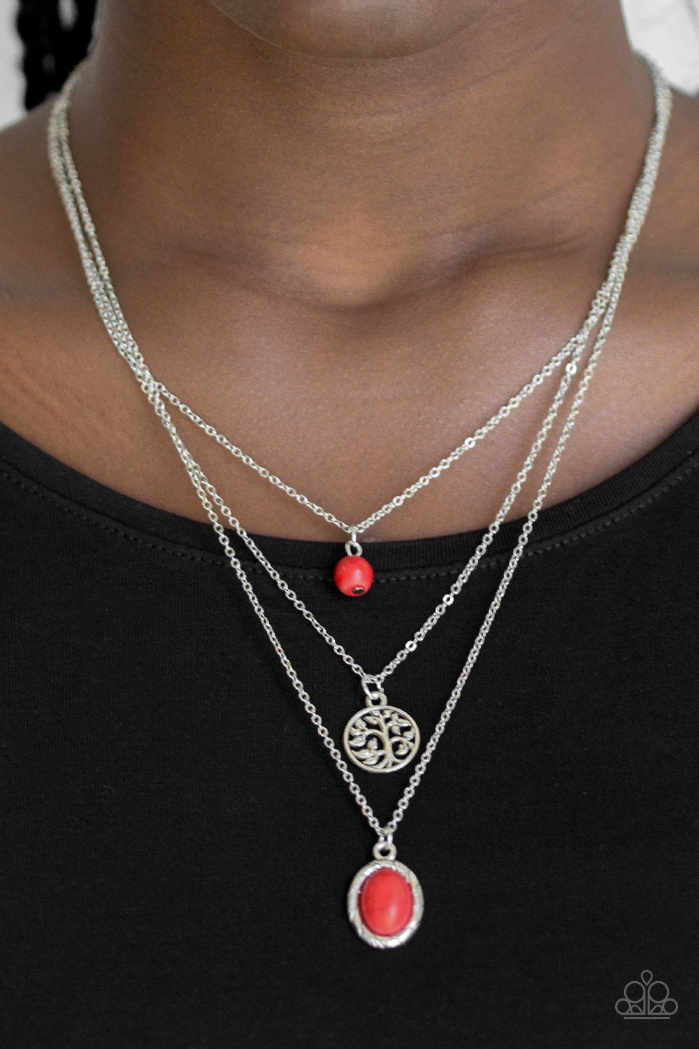 Southern Roots - Red Tree Necklace - NEW RELEASE