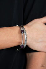 Load image into Gallery viewer, City Slicker Sleek - Purple Bangle Bracelet - NEW RELEASE
