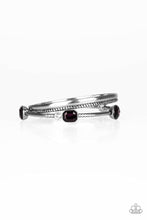Load image into Gallery viewer, City Slicker Sleek - Purple Bangle Bracelet - NEW RELEASE
