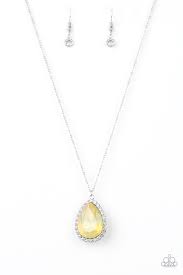 Come of ageless- yellow necklace