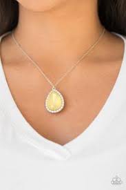 Come of ageless- yellow necklace