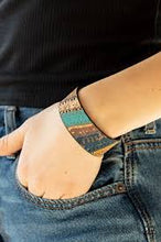 Load image into Gallery viewer, Come uncorked- blue bracelet
