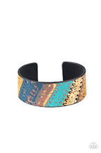 Load image into Gallery viewer, Come uncorked- blue bracelet
