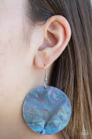 Cosmic rainbow- multi earring acrylic