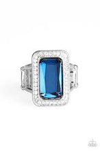 Load image into Gallery viewer, Crown jewel jubilee- blue ring
