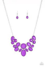 Load image into Gallery viewer, Demi diva- purple necklace
