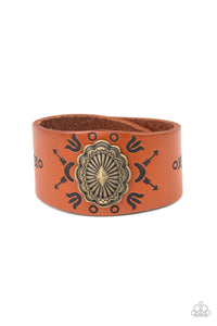 Desert Badlands - Brass Urban Snap Bracelet - NEW RELEASE