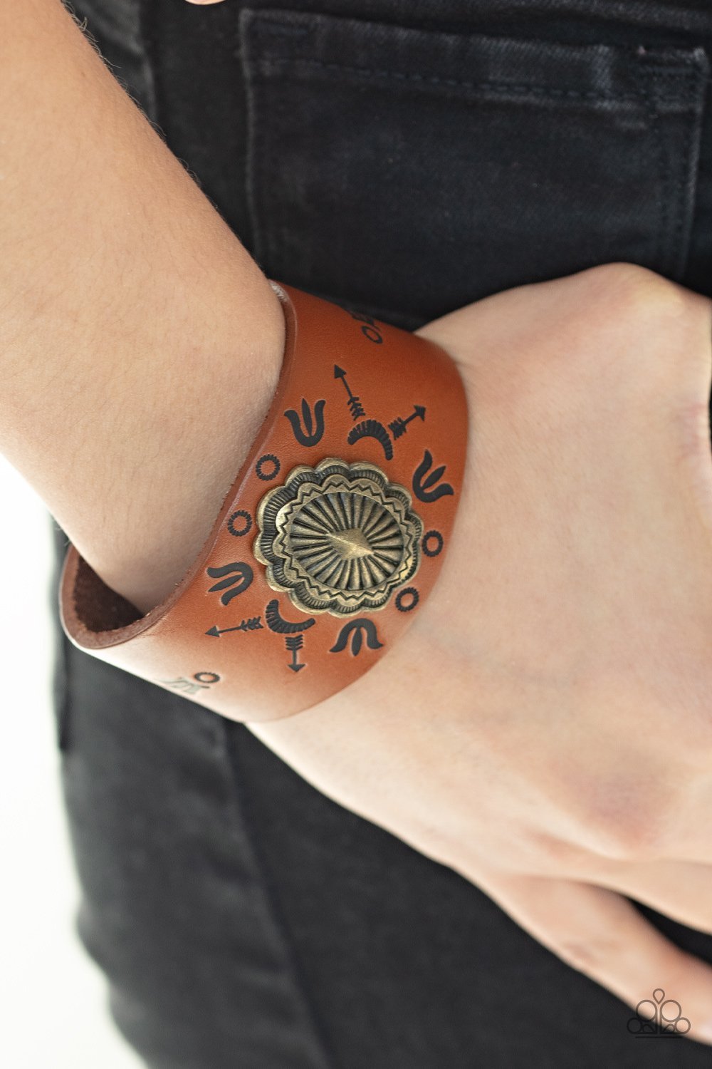 Desert Badlands - Brass Urban Snap Bracelet - NEW RELEASE