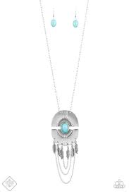Desert culture- blue necklace