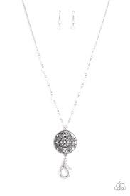 Everyday enchantment- white lanyard