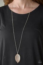 Load image into Gallery viewer, Fall foliage- rose gold necklace
