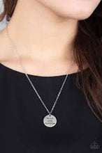 Load image into Gallery viewer, Freedom isn&#39;t free- silver necklace
