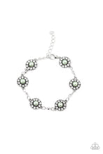 Load image into Gallery viewer, Garden Flower Grandeur - Green Flower Bracelet - NEW RELEASE
