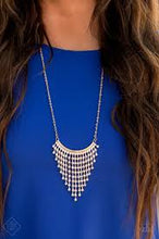 Load image into Gallery viewer, Glitter bomb- gold necklace
