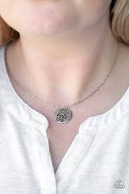 Let your light so shine- silver necklace