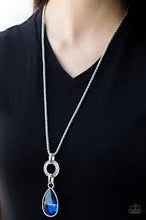 Load image into Gallery viewer, Lookin&#39; like a million- blue necklace
