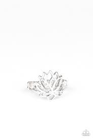 Lotus lover- silver ring