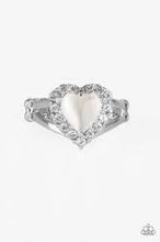 Load image into Gallery viewer, Love is in the air- white ring
