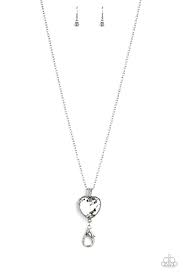 Lovely luminosity- white lanyard
