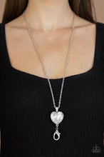 Load image into Gallery viewer, Lovely luminosity- white lanyard
