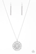 Load image into Gallery viewer, Mandala Melody - Silver Mandala Necklace - NEW RELEASE
