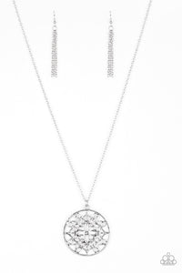 Mandala Melody - Silver Mandala Necklace - NEW RELEASE