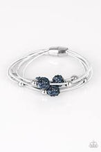 Load image into Gallery viewer, Marvelously Magnetic- blue bracelet slinky magnetic
