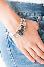 Load image into Gallery viewer, Marvelously Magnetic- blue bracelet slinky magnetic
