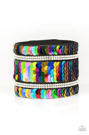Mermaid service- multi snap bracelet