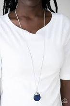 Load image into Gallery viewer, Nightcap and gown- blue moonstone necklace
