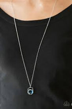 Load image into Gallery viewer, Pandora&#39;s box- blue necklace
