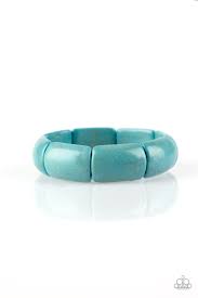 Peace out- blue bracelet