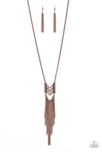 Load image into Gallery viewer, Point Taken - Copper Arrow Necklace - NEW RELEASE

