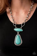 Load image into Gallery viewer, Rural rapture- blue necklace
