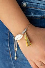 Load image into Gallery viewer, Sea if I care- multi urban tassel bracelet
