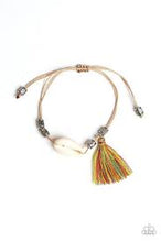 Load image into Gallery viewer, Sea if I care- multi urban tassel bracelet
