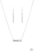 Load image into Gallery viewer, Sending all my love- silver necklace
