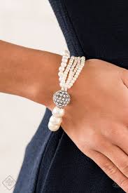 Show them the Door- white bracelet