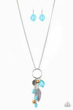 Load image into Gallery viewer, Sky high style- blue necklace
